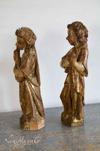 Lade das Bild in den Galerie-Viewer, Antike Holzengel