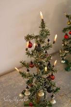 Lade das Bild in den Galerie-Viewer, Alter Weihnachtsbaum mit besonderen Kugeln