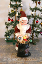 Lade das Bild in den Galerie-Viewer, Weihnachtsmann-Süßigkeitenbehälter mit Tüte