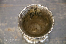 Lade das Bild in den Galerie-Viewer, Antiker Kelch aus Silber und Glas