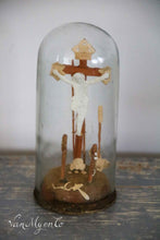 Load image into Gallery viewer, Small antique dome with Arma Christi
