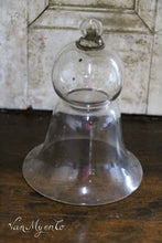 Load image into Gallery viewer, Small antique glass dome for a lamp/candle