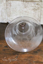 Load image into Gallery viewer, Small antique glass dome for a lamp/candle