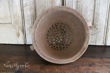 Load image into Gallery viewer, Antique earthenware colander
