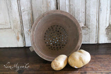 Load image into Gallery viewer, Antique earthenware colander
