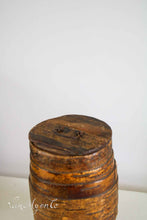 Load image into Gallery viewer, Antique storage barrel made of birch wood
