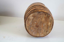 Load image into Gallery viewer, Antique storage barrel made of birch wood
