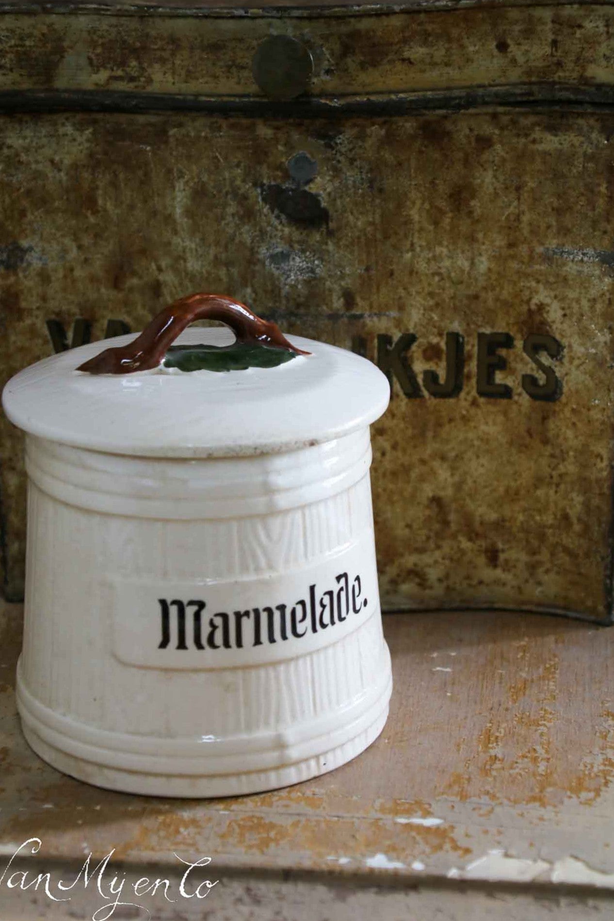 Antikes Marmeladenglas