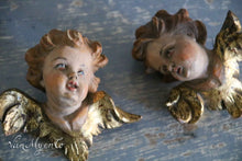 Afbeelding in Gallery-weergave laden, Houten engelenhoofdjes
