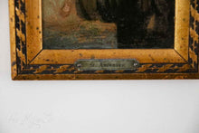 Afbeelding in Gallery-weergave laden, Miniatuur schilderijtje op glas
