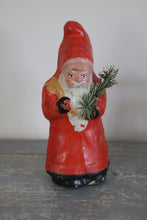 Lade das Bild in den Galerie-Viewer, kerstman candycontainer van papier maché
