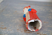 Lade das Bild in den Galerie-Viewer, Kerstman candycontainer met stipjes

