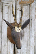 Lade das Bild in den Galerie-Viewer, Hirschkopf aus Holz
