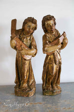 Lade das Bild in den Galerie-Viewer, Antike Holzengel
