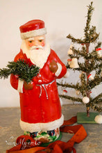 Lade das Bild in den Galerie-Viewer, Weihnachtsmann-Süßigkeitenbehälter mit flachem Hut
