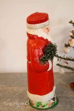 Lade das Bild in den Galerie-Viewer, Weihnachtsmann-Süßigkeitenbehälter mit flachem Hut
