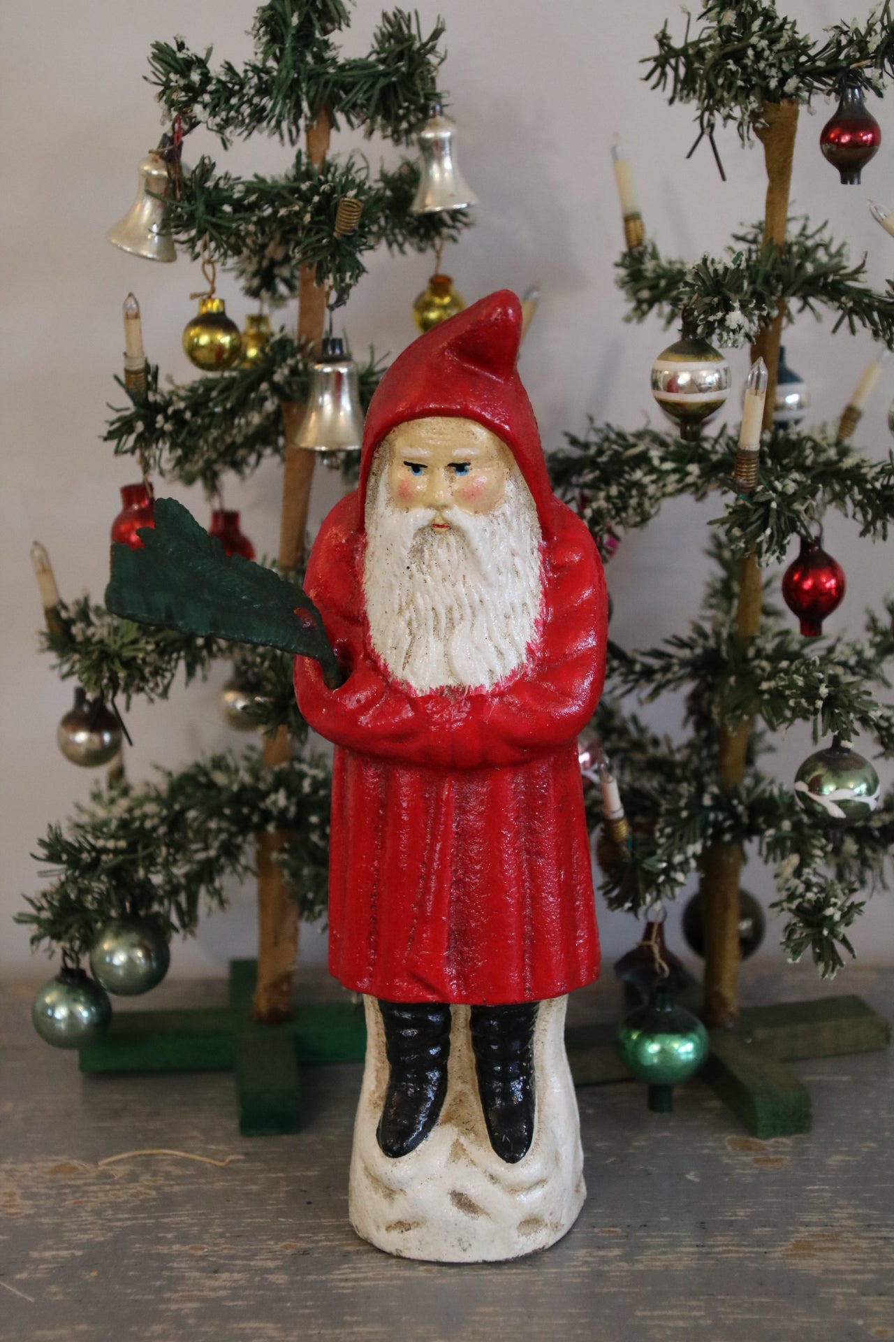 Kerstman van gietijzer