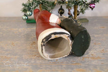 Lade das Bild in den Galerie-Viewer, Weihnachtsmann-Süßigkeitenbehälter mit Tüte
