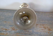 Load image into Gallery viewer, Large worn silver glass candlestick (4)
