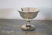 Load image into Gallery viewer, Large silver glass goblet (1)

