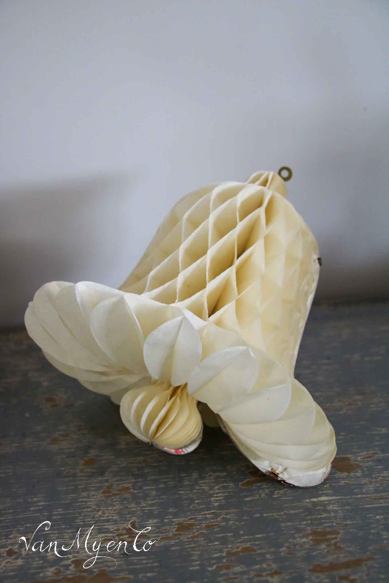 Paper Christmas bells.