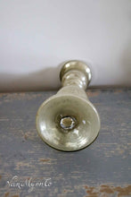 Load image into Gallery viewer, Worn silver glass candlestick (6)
