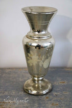 Load image into Gallery viewer, Large silver glass vase (10)

