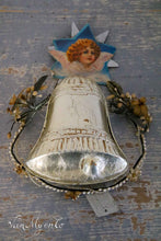 Load image into Gallery viewer, Christmas bell candy container with star
