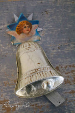 Load image into Gallery viewer, Christmas bell candy container with star
