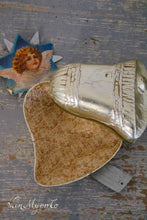 Load image into Gallery viewer, Christmas bell candy container with star
