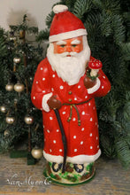 Afbeelding in Gallery-weergave laden, grote kerstman candycontainer met paddestoel
