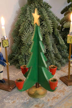 Load image into Gallery viewer, Christmas tree candlestick
