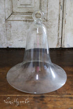 Load image into Gallery viewer, Antique glass dome for over candle/lamp
