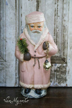 Afbeelding in Gallery-weergave laden, Roze kerstman candycontainer.
