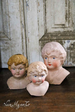 Load image into Gallery viewer, Papier-mâché doll heads
