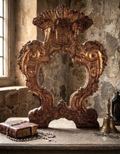Afbeelding in Gallery-weergave laden, Antieke houten carte gloria (1)
