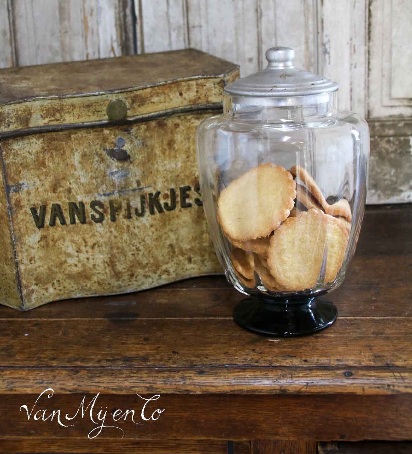 Keksdose aus Glas