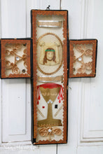 Afbeelding in Gallery-weergave laden, Kruis met wassen Christushoofd
