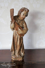 Afbeelding in Gallery-weergave laden, Antieke houten engelen
