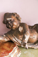 Afbeelding in Gallery-weergave laden, Antieke engelen in bois doré
